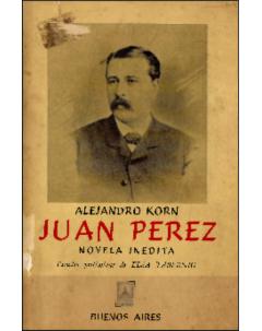 Juan Pérez: Novela inédita