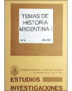 Temas de historia argentina I