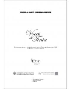 Voces de tinta: Estudio preliminar y antología comentada de Folklore argentino (1905) de Robert Lehmann-Nitsche