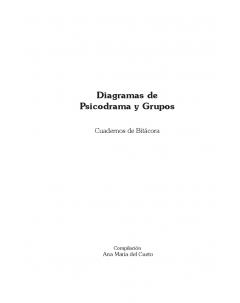 Diagramas de psicodrama y grupos: Cuadernos de bitácora