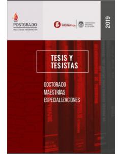 Facultad de Informática - Tesis y tesistas: Año 2019
