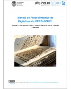 Manual de Procedimientos de Digitalización PREBI-SEDICI