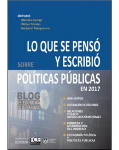 Lo que se pensó y escribió sobre políticas públicas en 2017: Blog de Economía del Sector Público
