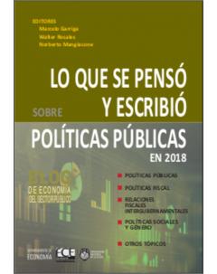 Lo que se pensó y escribió sobre políticas públicas en 2018: Blog de Economía del Sector Público