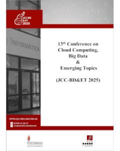 13th Conference on Cloud Computing, Big Data & Emerging Topics (JCC-BD&ET 2025)