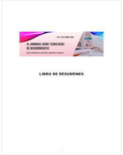 III Jornadas sobre Tecnología de Recubrimientos: Libro de resúmenes