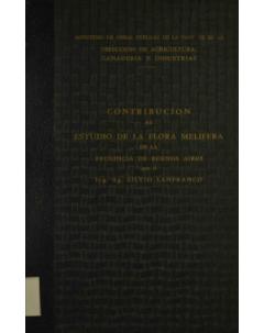 Contribución al estudio de la flora melífera de la provincia de Buenos Aires