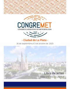 Libro de Actas del XV Congreso Argentino de Meteorólogos: CONGREMET XV