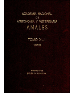 Anales tomo XLIII 1989