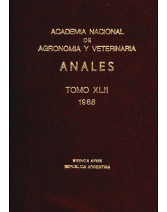 Anales tomo XLII 1988