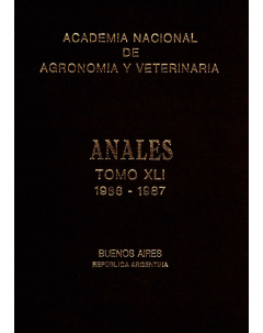 Anales tomo XLI 1986-1987