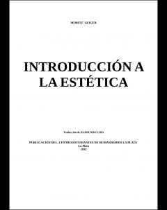 Introducción a la estética