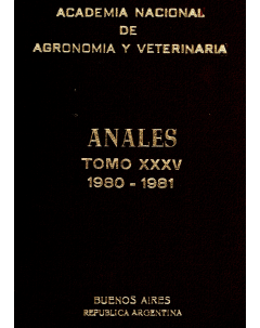 Anales tomo XXXV 1980-1981