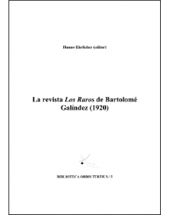 La revista Los Raros de Bartolomé Galíndez (1920)