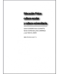 Educación Física: cultura escolar y cultura universitaria