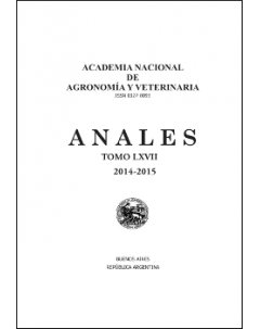 Anales tomo LXVII 2014-2015