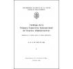 Catálogo de la Primera Exposición Internacional de Ciencias Administrativas